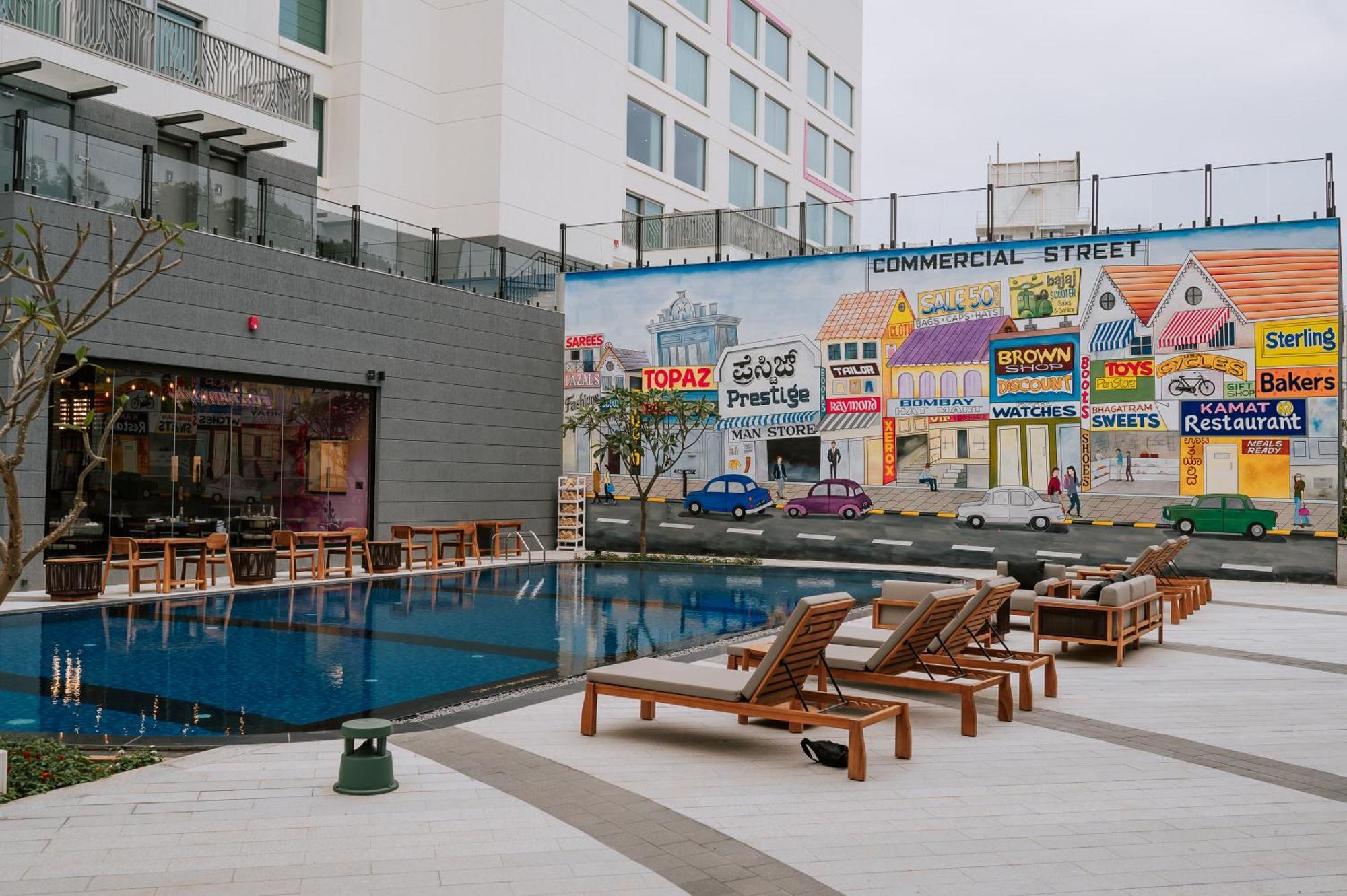 Moxy Bengaluru Airport Prestige Tech Cloud Hotel Devanahalli Exterior photo
